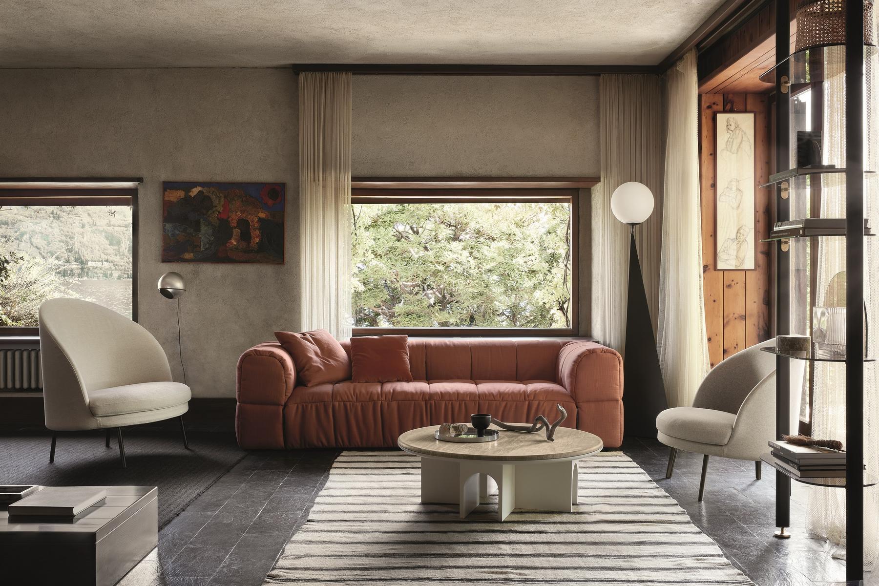 Fabric sofa | Strips by Arflex
