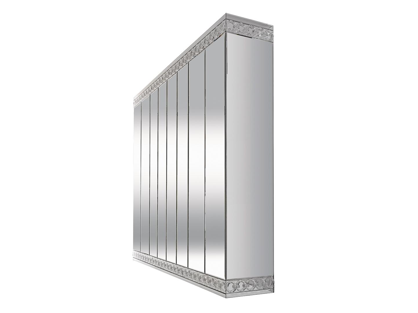 Sectional mirrored wooden wardrobe | Casanova by Reflex