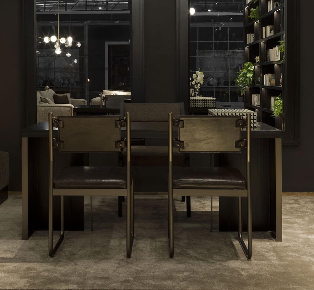 Leather chair | Birkin by Galimberti Nino