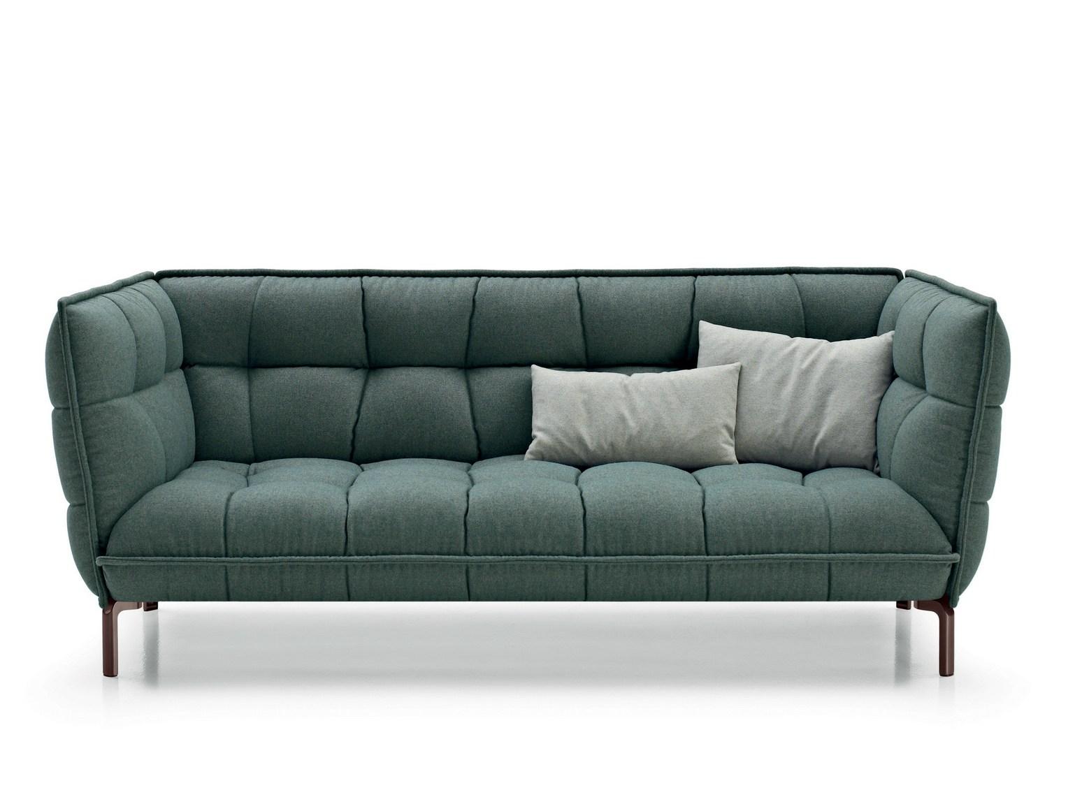 Tufted fabric sofa | Husk by B&B Italia