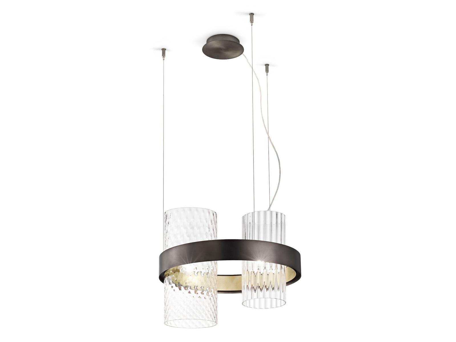 LED direct-indirect light pendant lamp | Armonia Sp by Vistosi