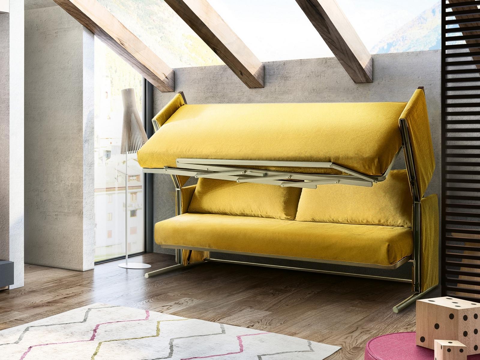 Convertible sofa bed with removable cover | Doc. by CLEI