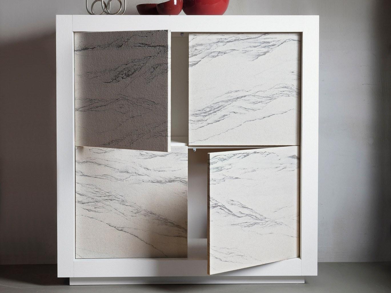 Wooden sideboard with doors | Picasso - Pietra by Riflessi