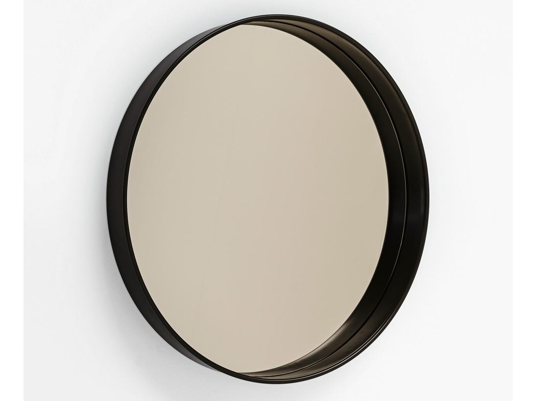 Round wall-mounted framed mirror | Horizon by Sovet