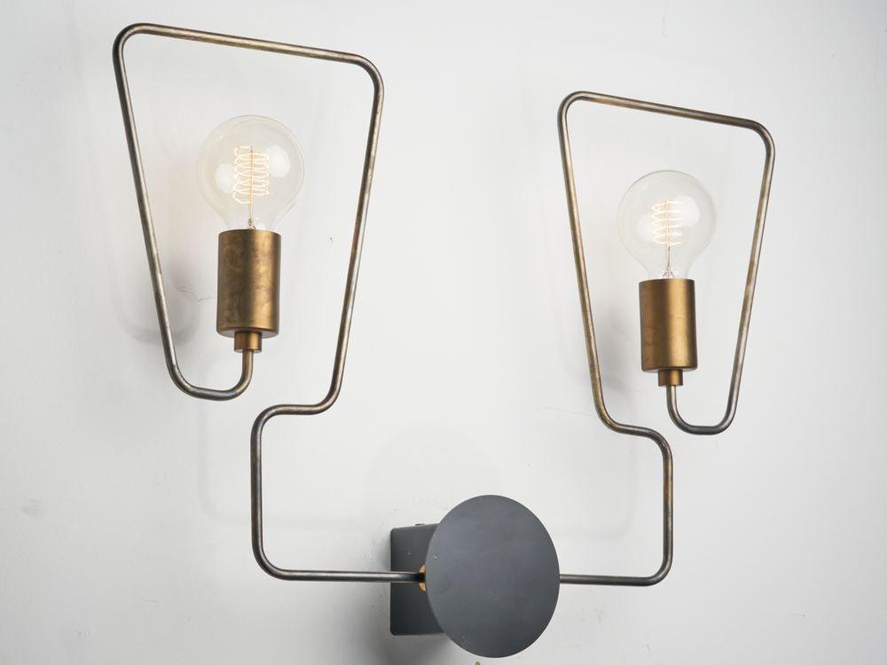Direct light metal wall light | A-shade by Zava