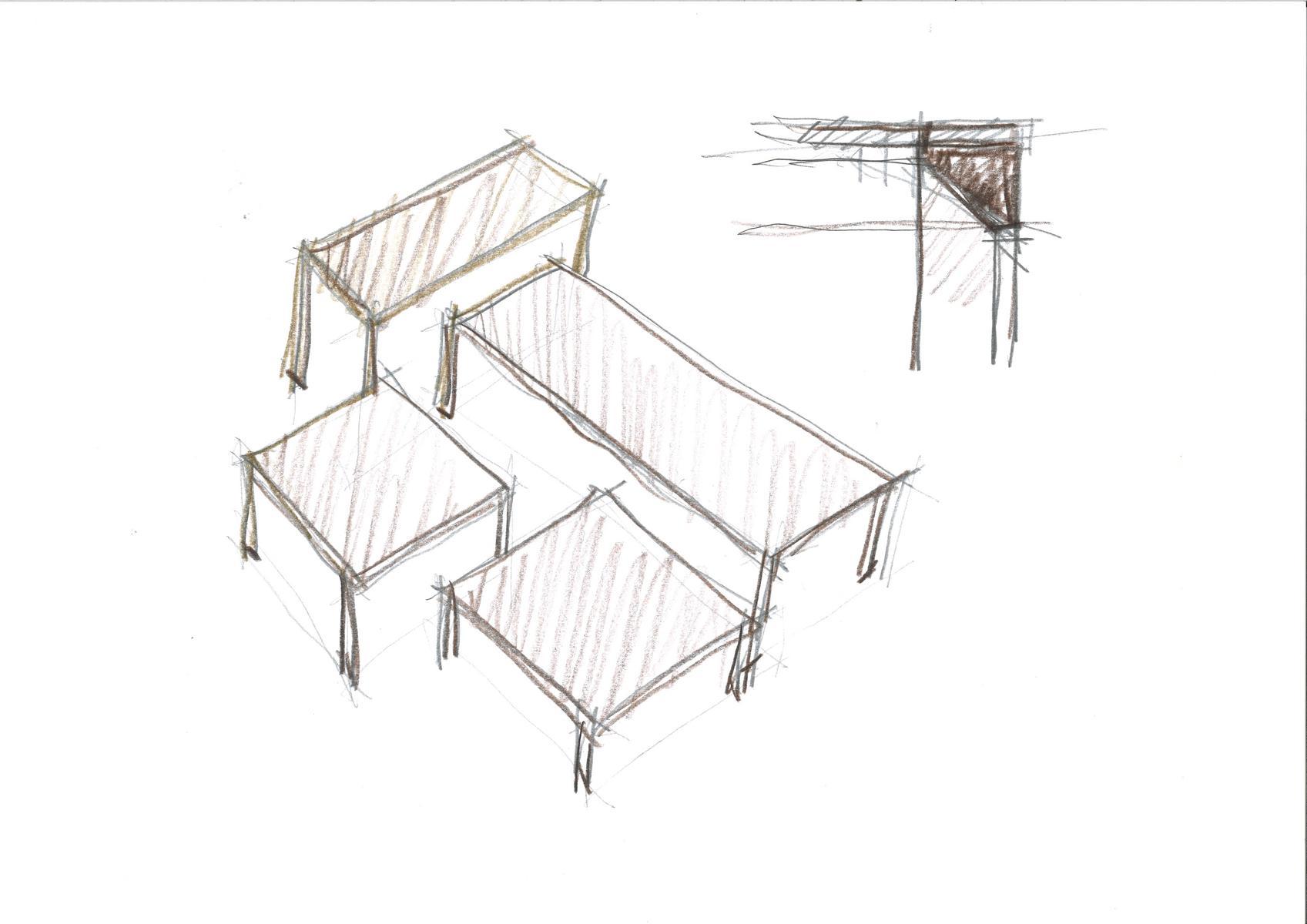 Garden side table | Frame by Vondom