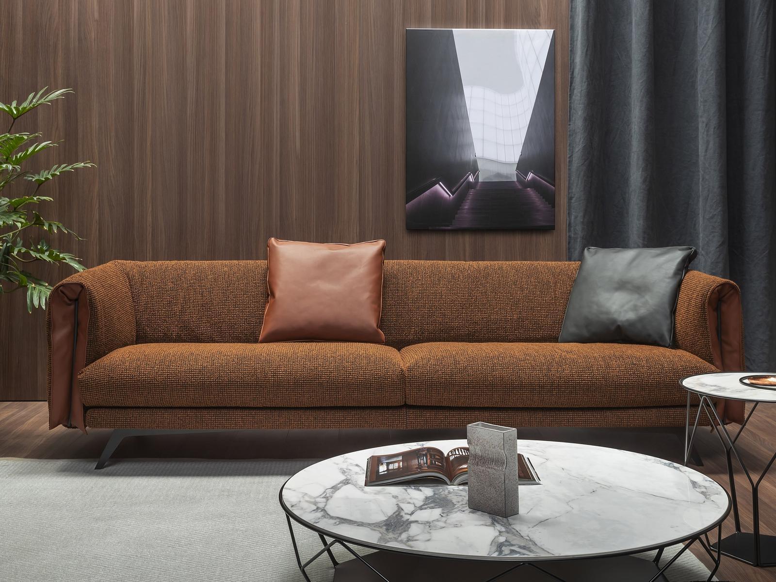 Sectional sofa | Saddle by Bonaldo