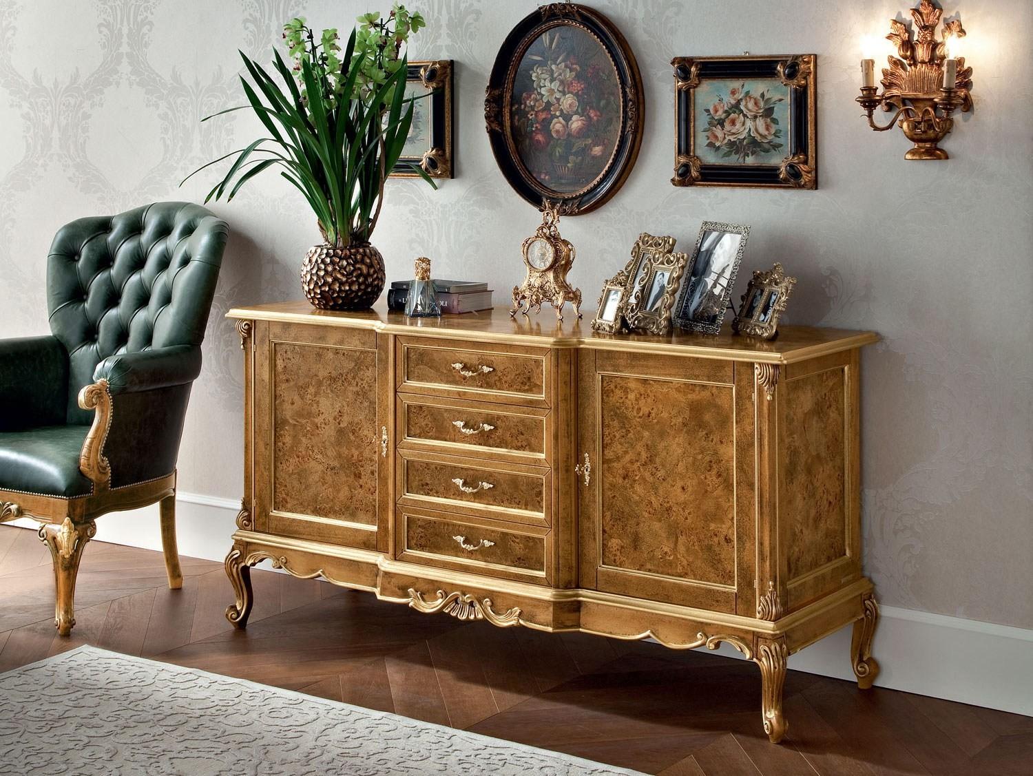 Solid wood sideboard | 12667 by Modenese Gastone