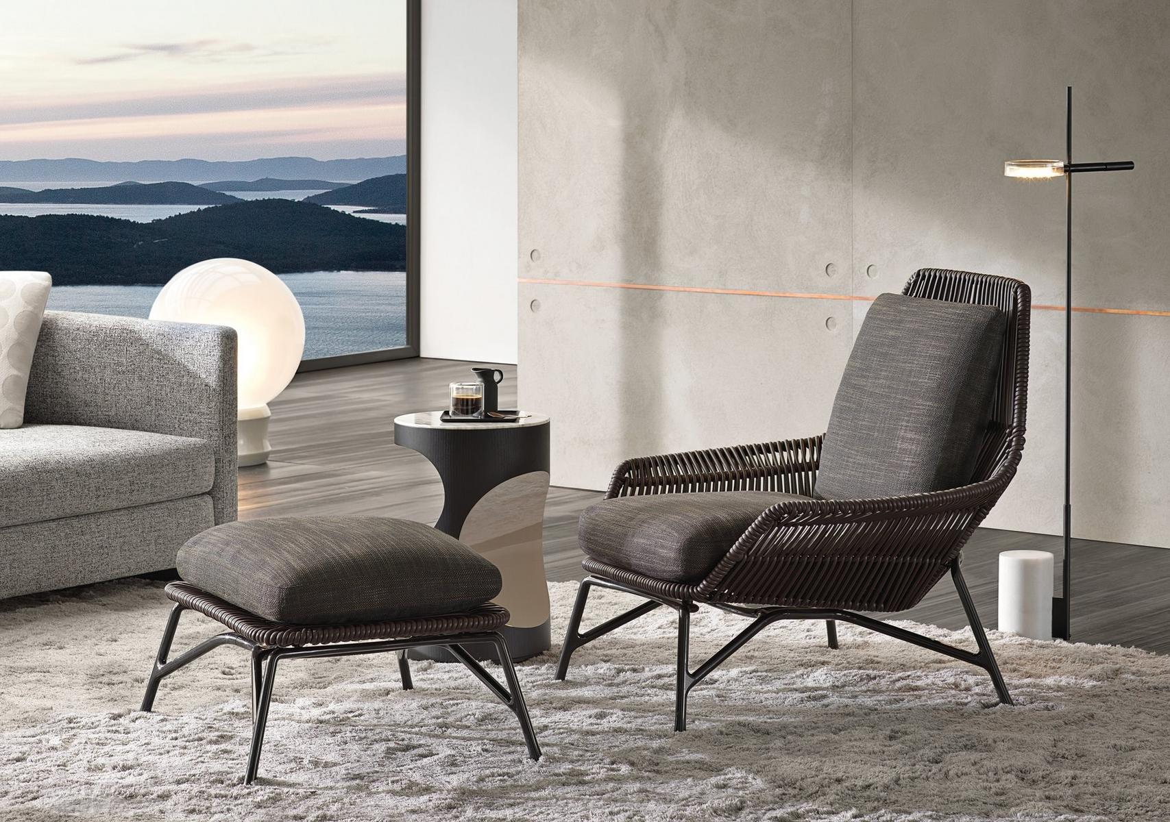 Armchair | Prince 'cord' Indoor by Minotti