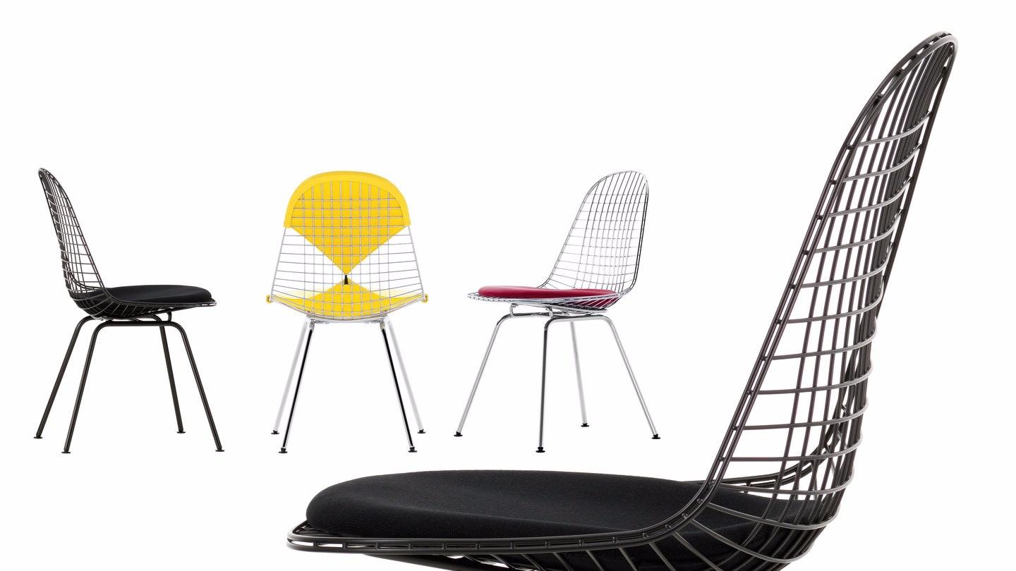 Steel chair | Dkx-2 by Vitra