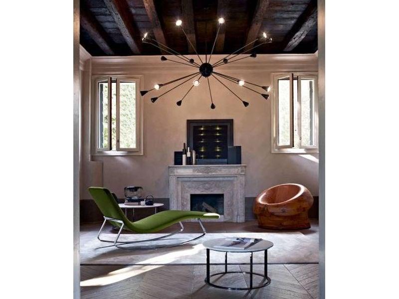 Upholstered fabric Chaise longue | Landscape by B&B Italia