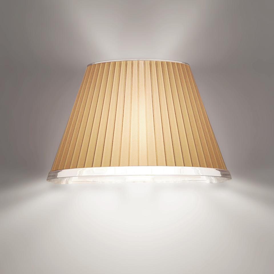 Direct-indirect light halogen parchment paper wall light | Choose by Artemide