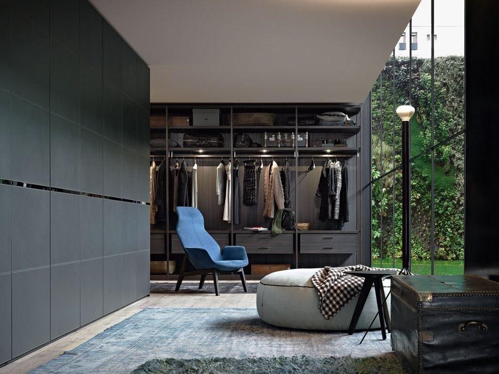 Fabric armchair with headrest | Ventura Lounge by Poliform