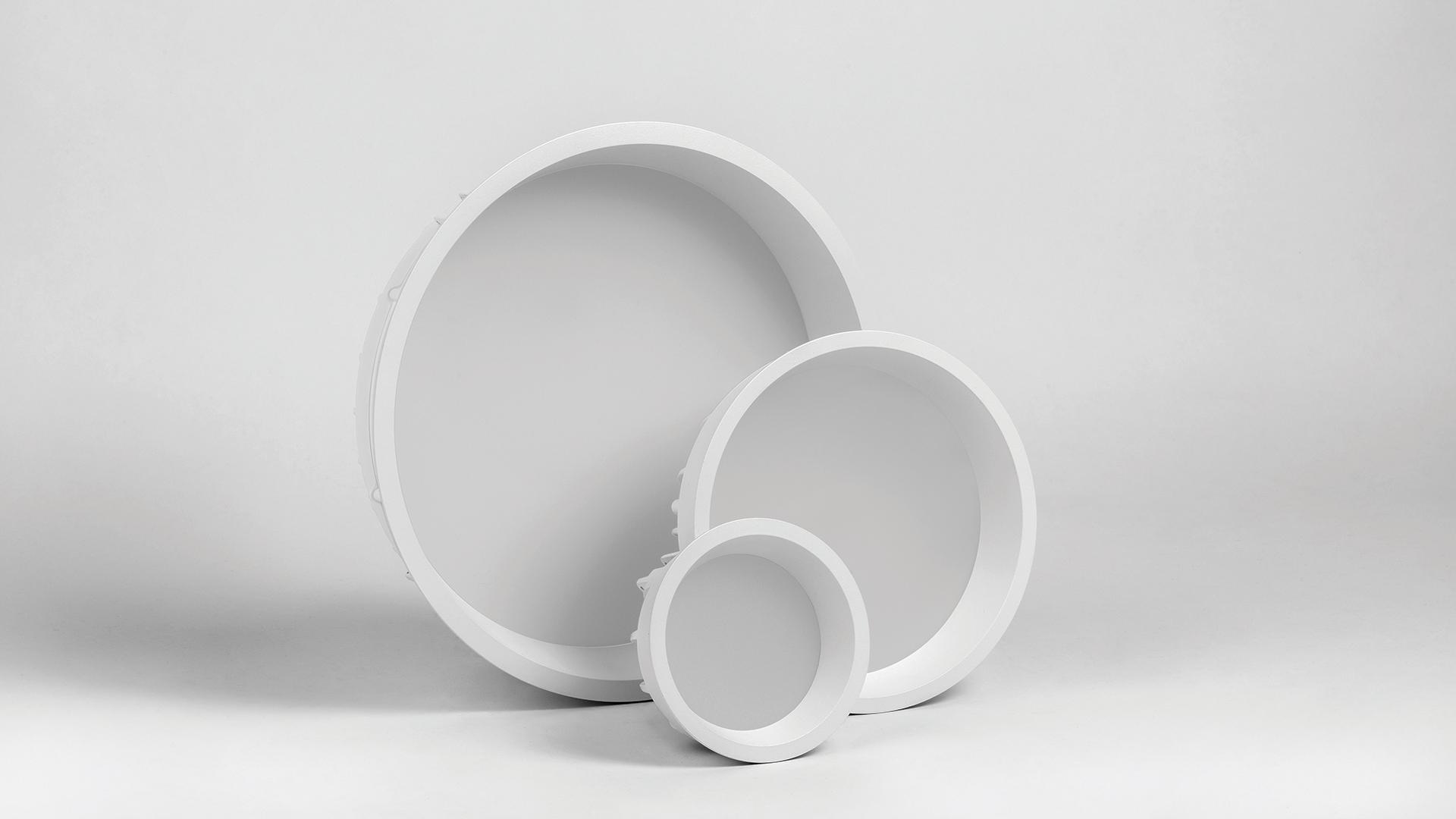 LED aluminium ceiling lamp | Deep Mini by Arkoslight