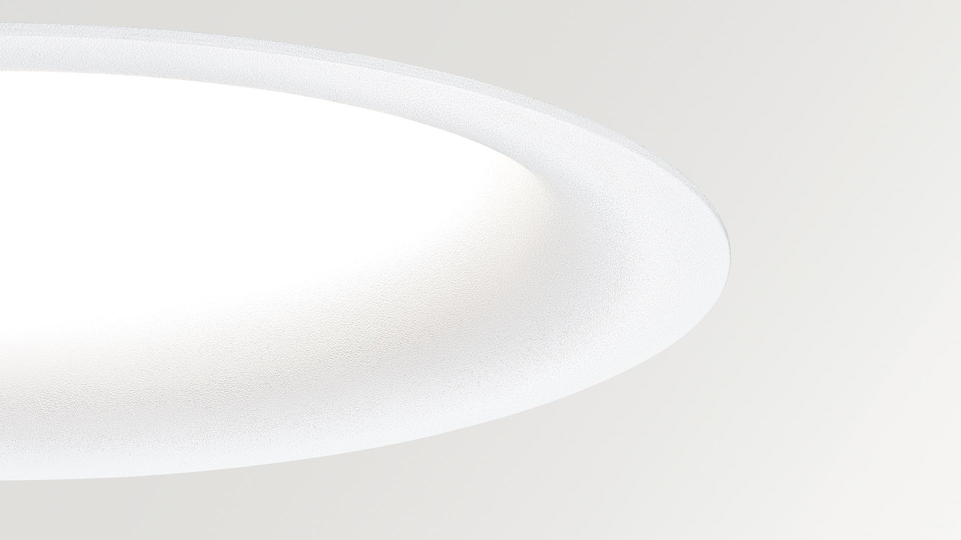 LED recessed aluminium ceiling lamp |  by Arkoslight