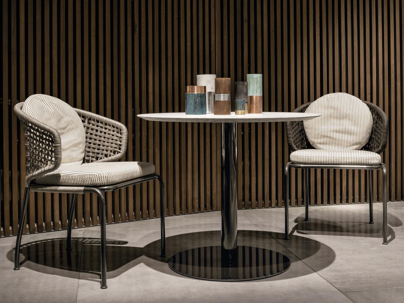 Outdoor chair | Aston Cord Outdoor Chair by Minotti