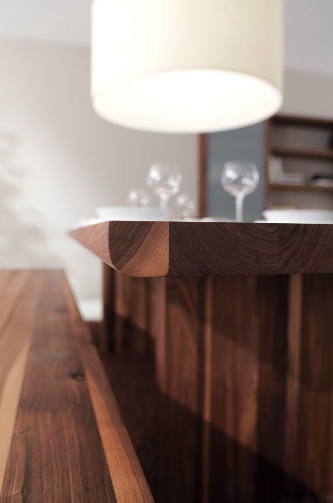 Rectangular solid wood table | Celerina by Riva 1920