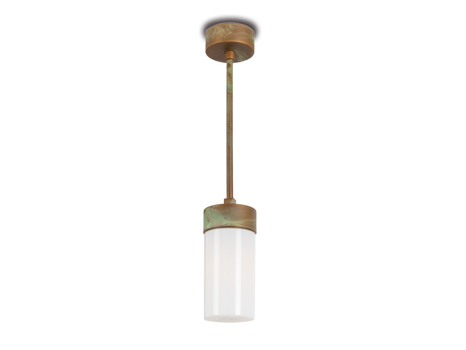 LED brass outdoor pendant lamp | Silindar by Moretti