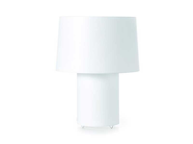 Indirect light PVC table lamp | Double Round Light by Moooi
