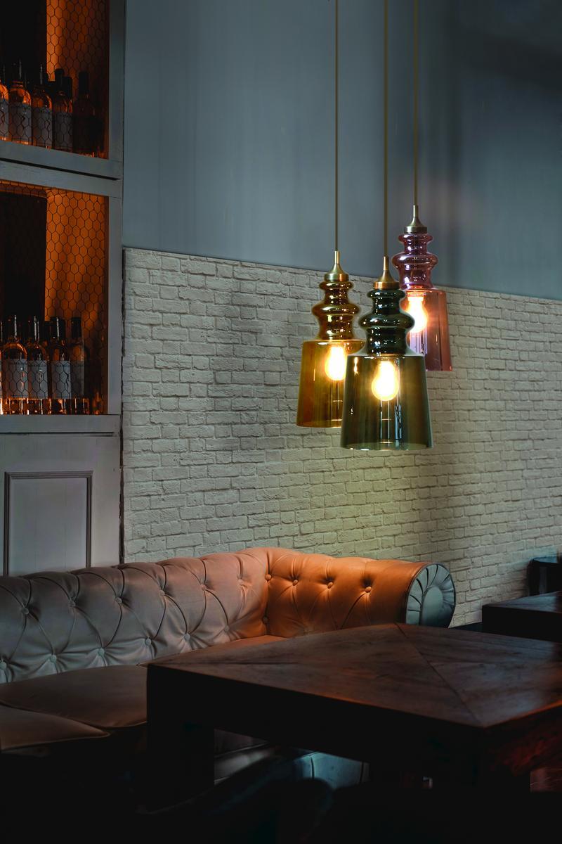 Blown glass pendant lamp | Cornelia by Contardi