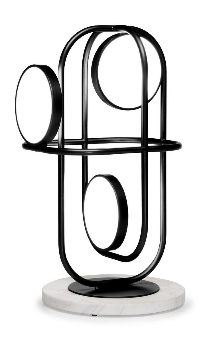 LED metal table lamp | Circle by Natuzzi Italia