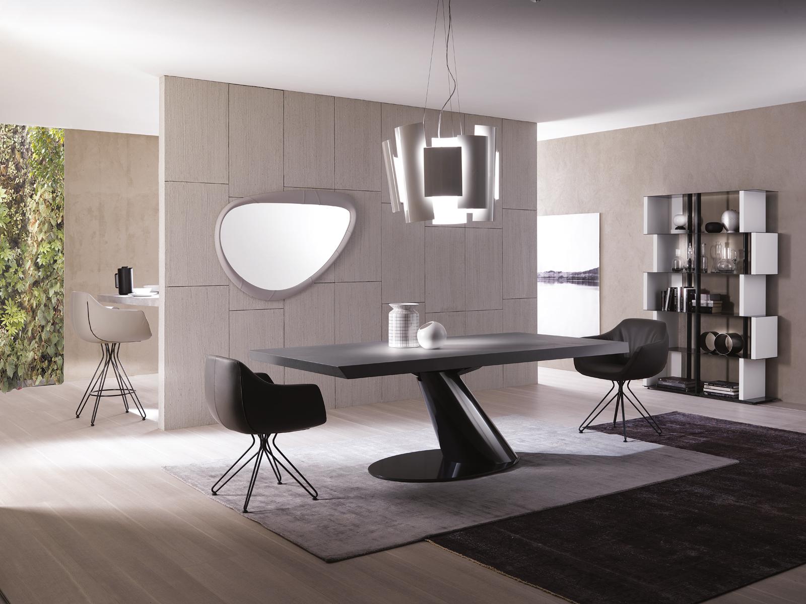 Wall-mounted framed mirror | Soho by Ozzio Italia