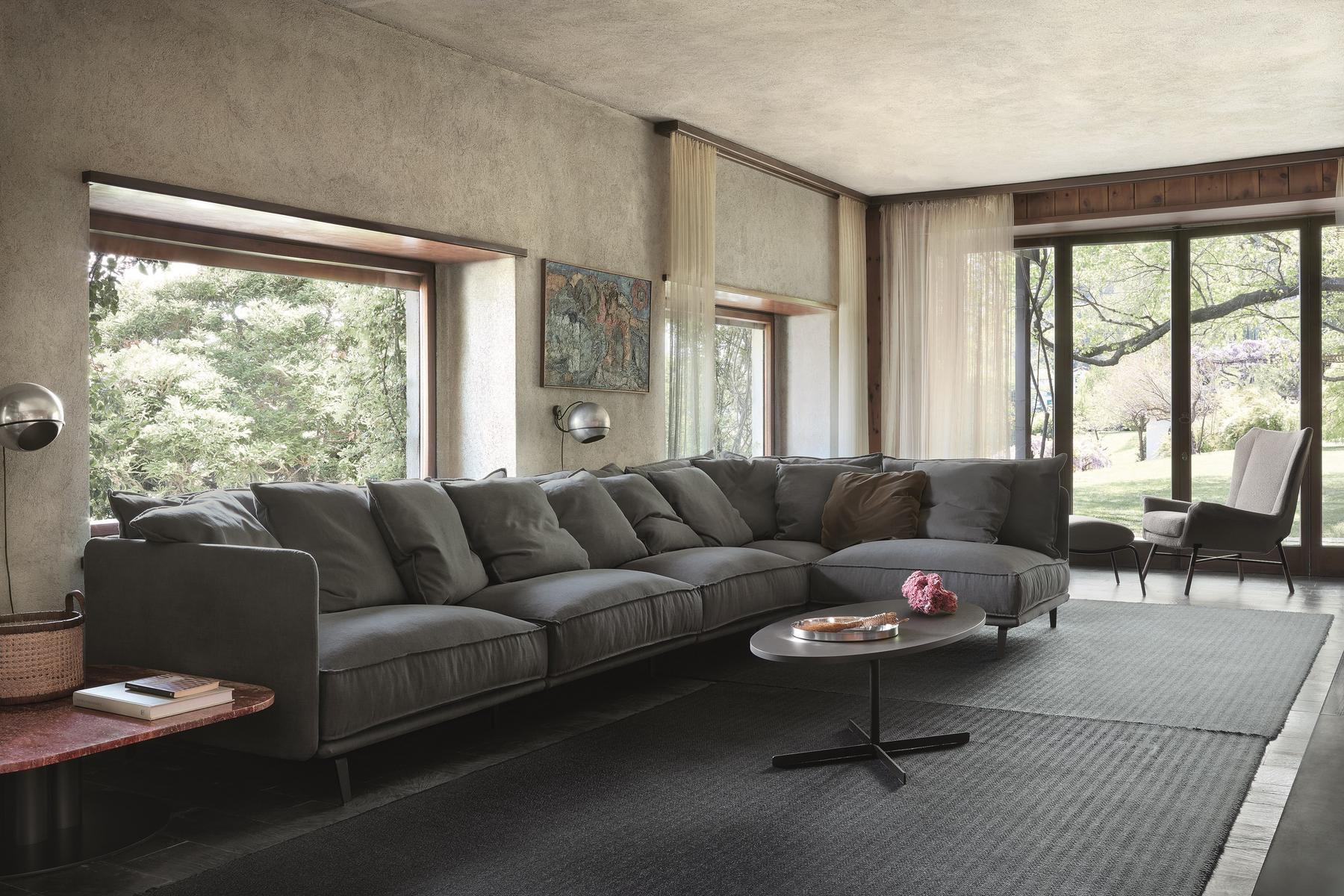 Fabric sofa | K2 by Arflex