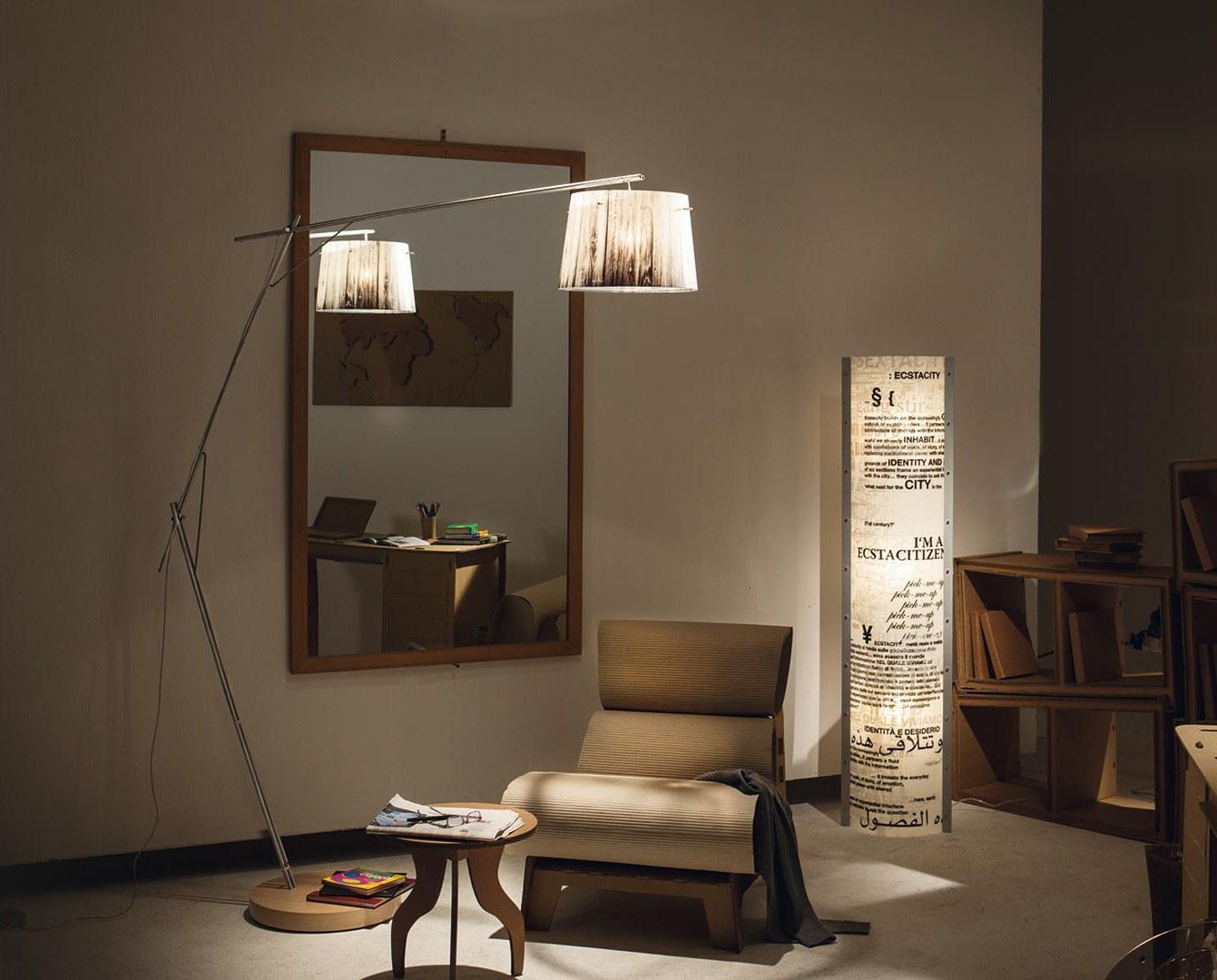 LED Opalflex® floor lamp | Ecstacity by Slamp