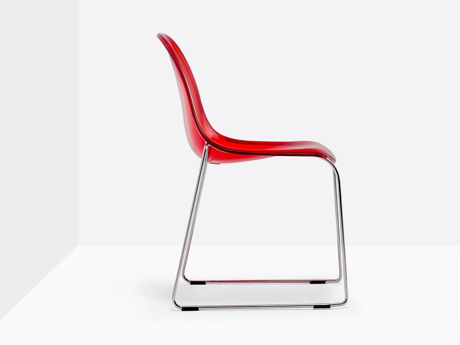 Polycarbonate chair | Day Dream 401 by Pedrali