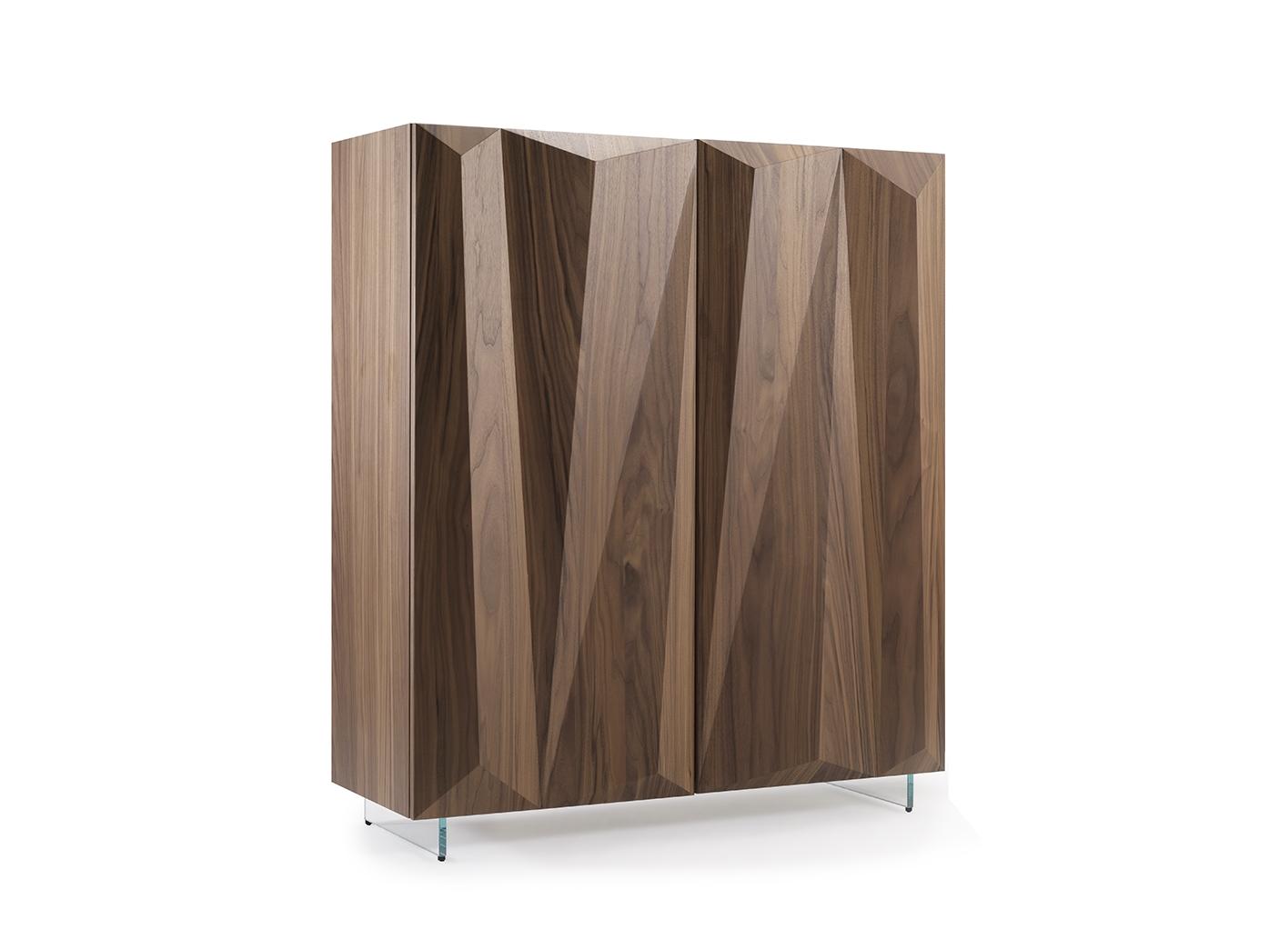 Wooden highboard | Quartz by Reflex