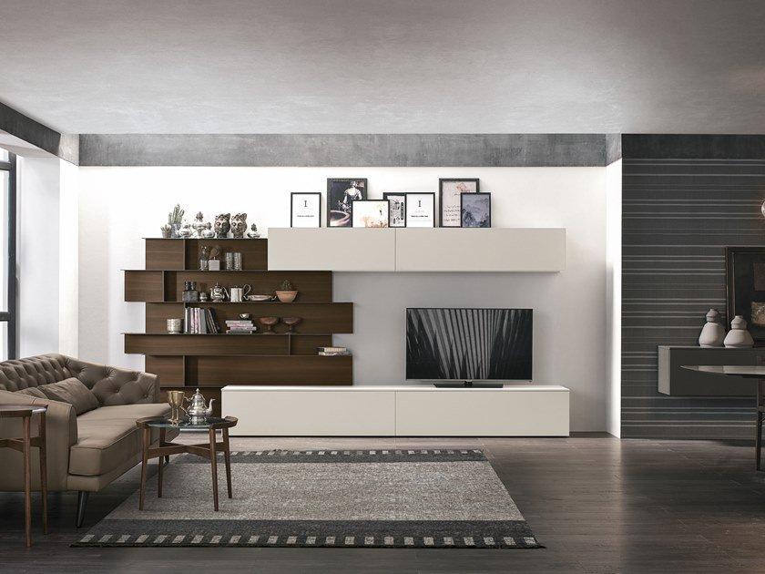 Sectional storage wall | Unit A062 by Tomasella