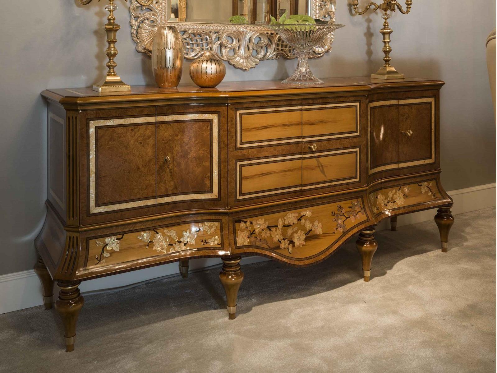 Chestnut sideboard with drawers | 1430 by Ezio Bellotti