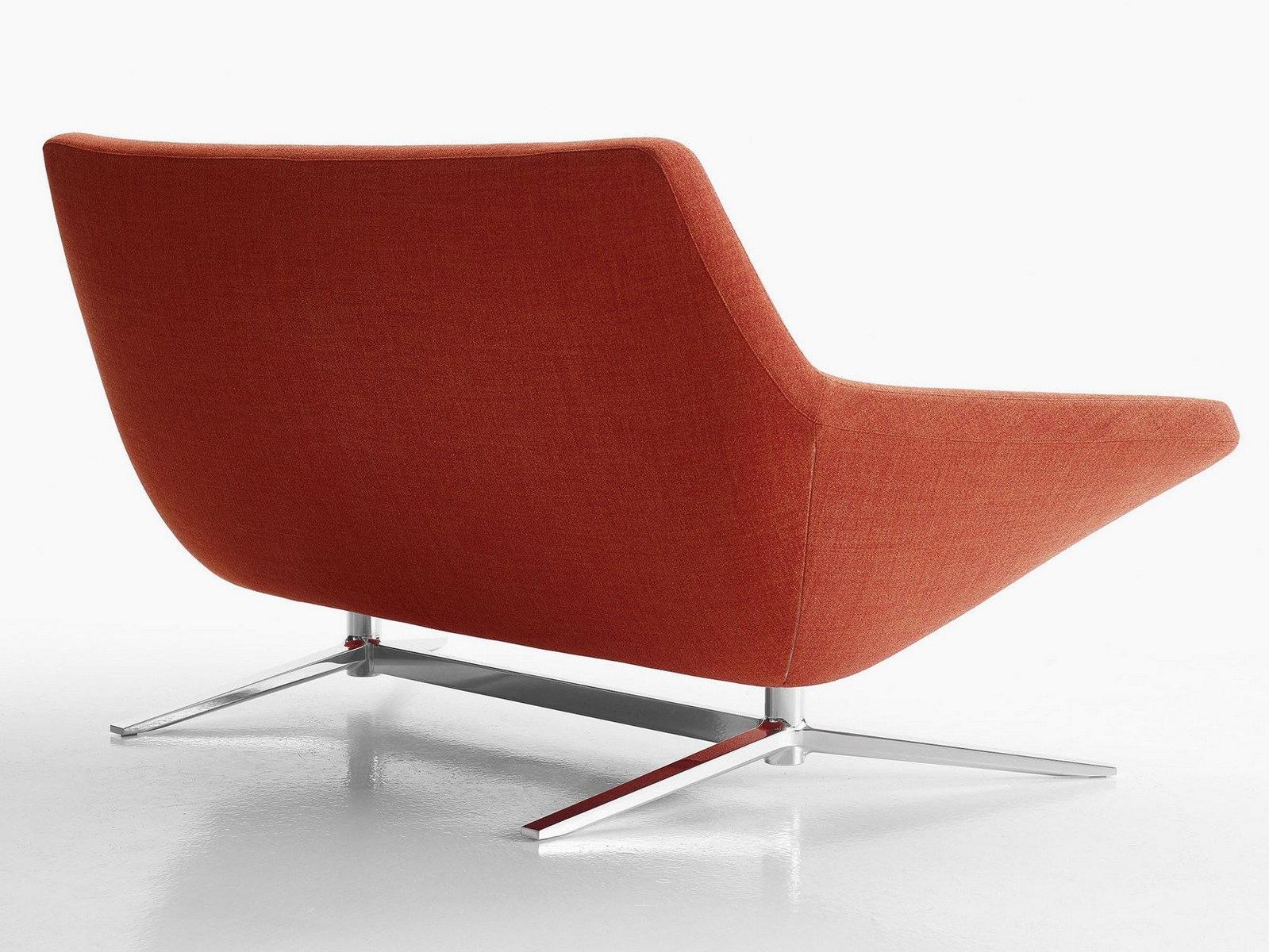 2 seater fabric sofa | Metropolitan '14 by B&B Italia