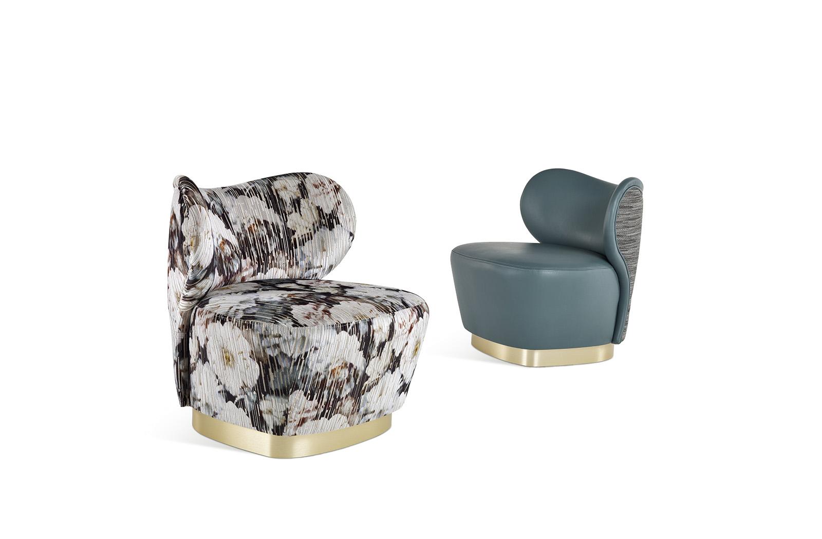 Leather easy chair | Baglioni by Gianfranco Ferre Home