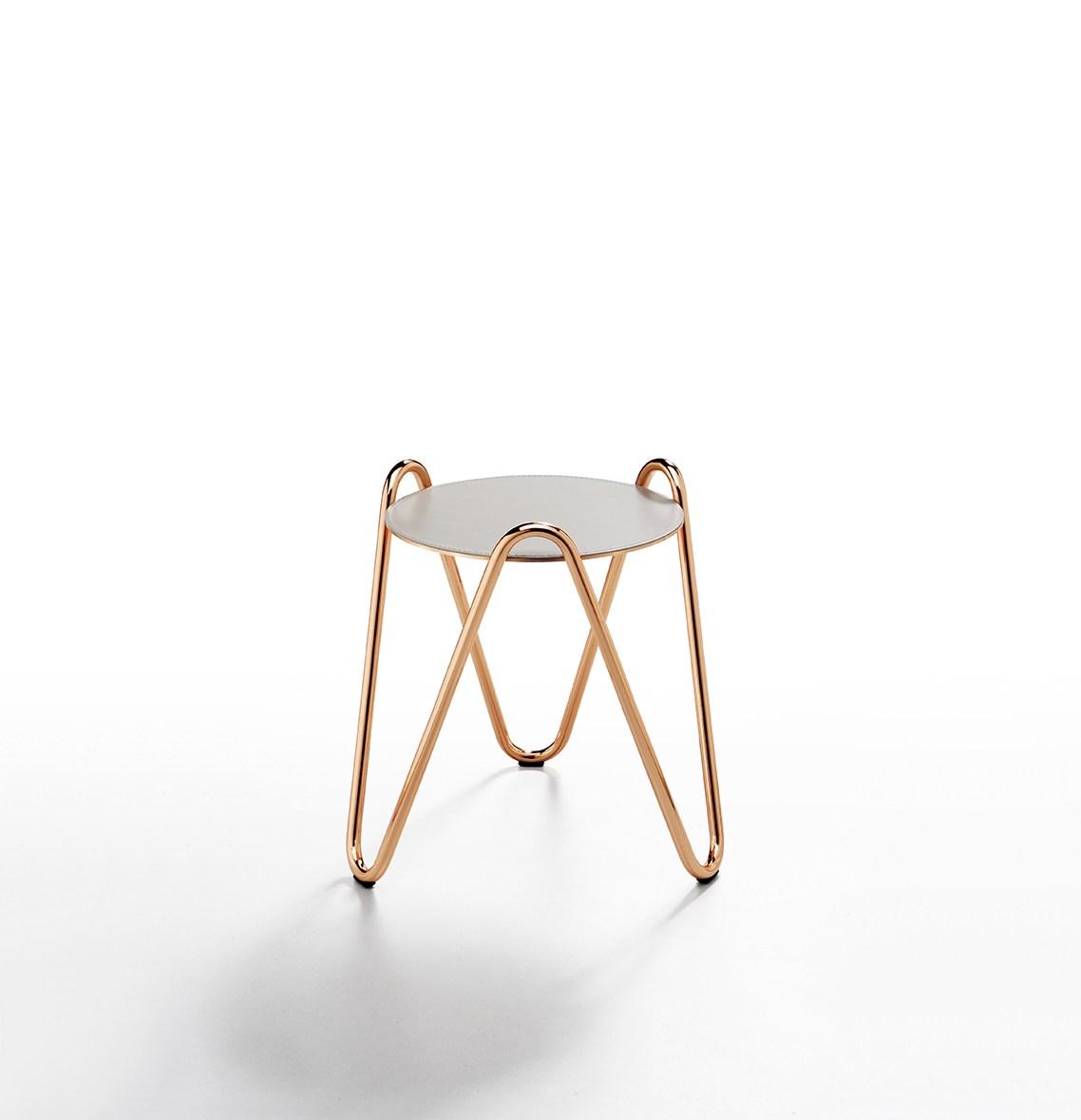 Round ceramic coffee table | Apelle Chic by Midj