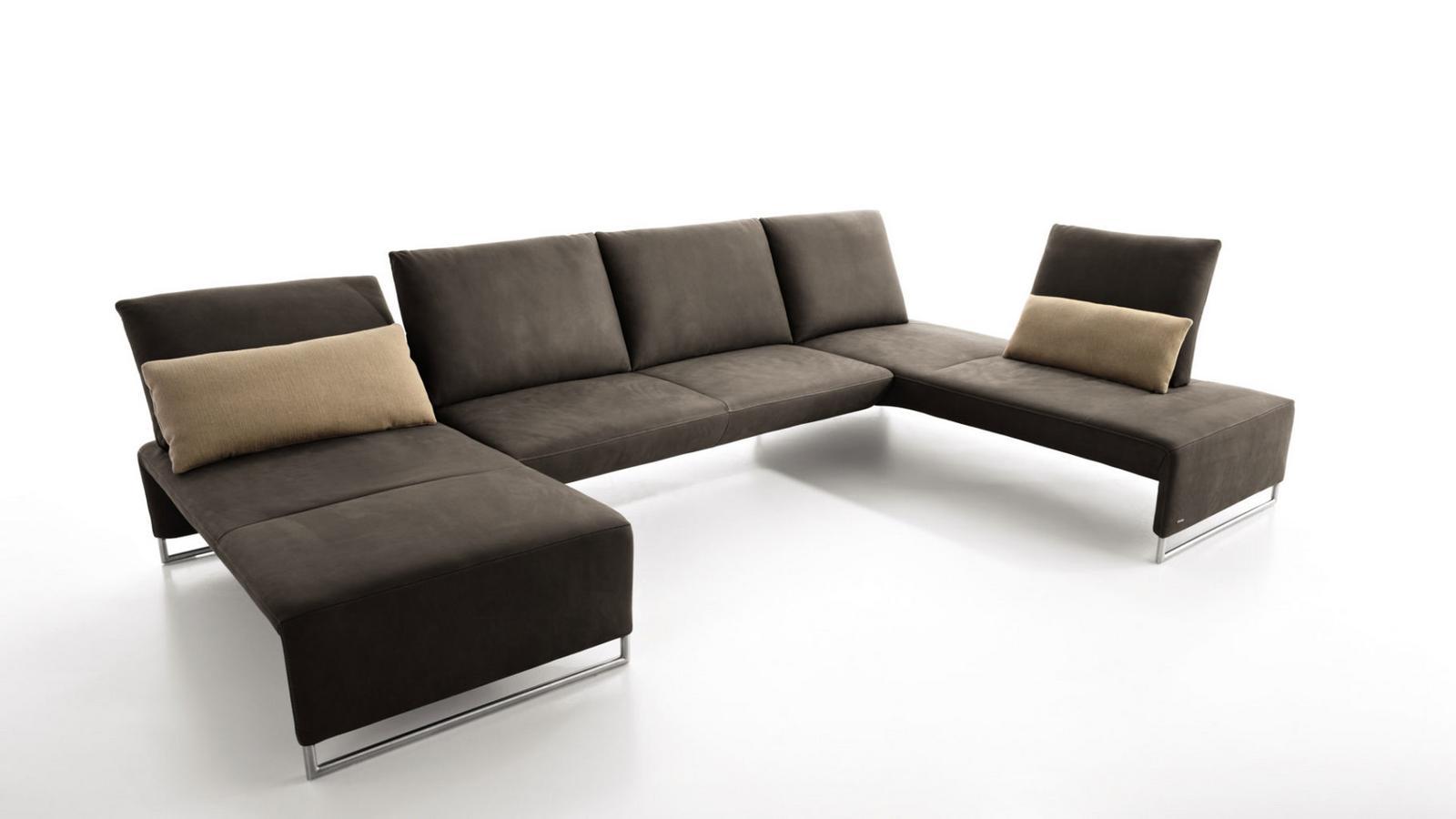 Modular eco-leather sofa | Ramon by Koinor
