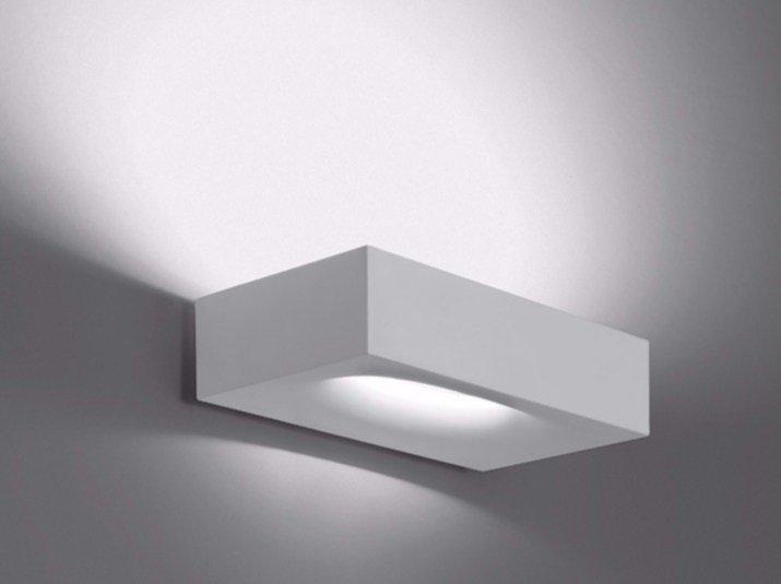 Indirect light aluminium wall light with dimmer | Melete by Artemide