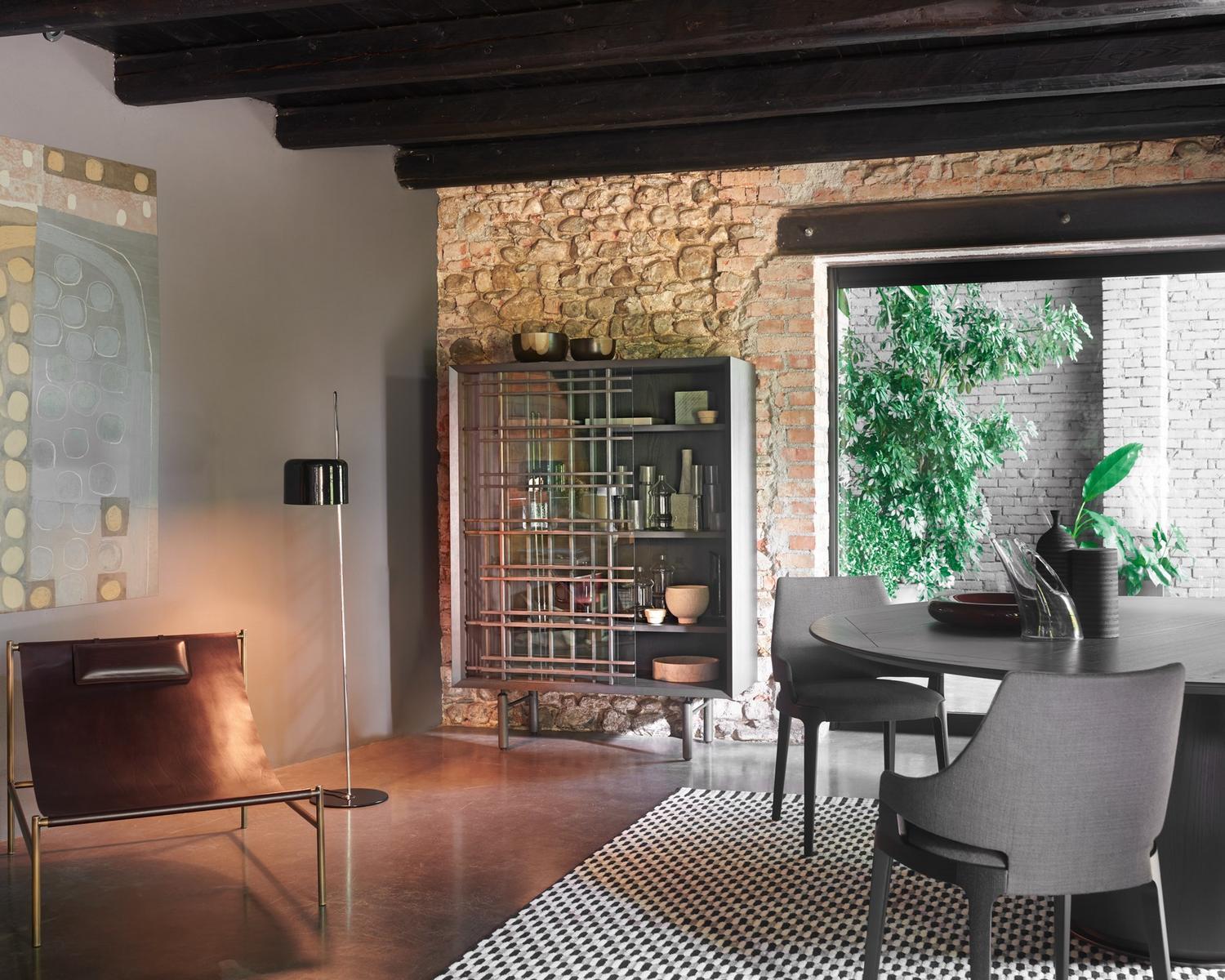 Round wooden table | Otab by Potocco