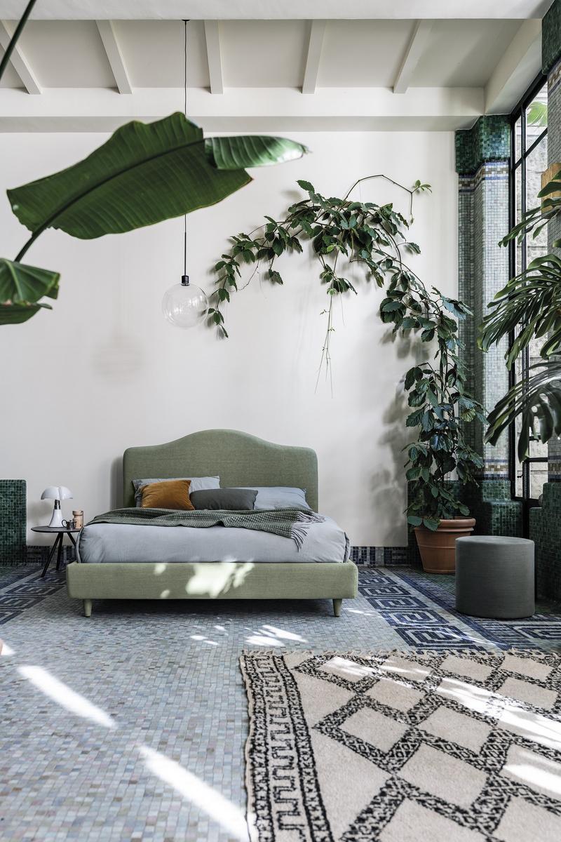 Double bed with removable cover | Vanity by Bolzan letti