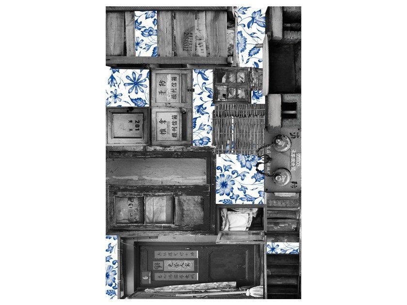 Patterned rectangular rug | Remnant Ii by Moooi