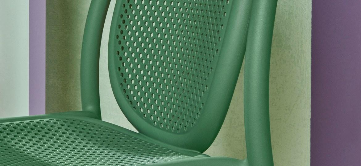 Stackable polypropylene chair | Remind 3730 by Pedrali