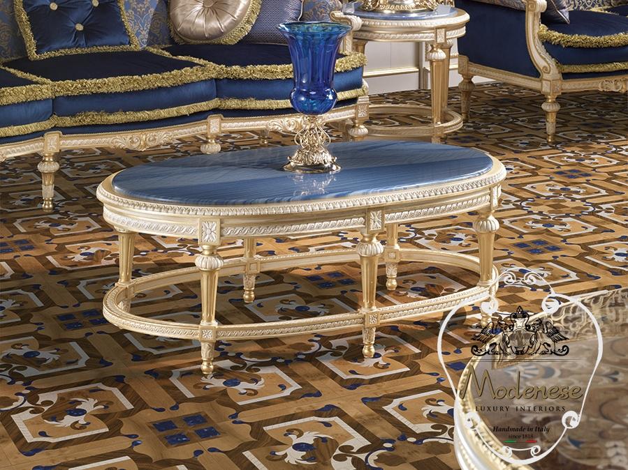 Low oval coffee table | 14631 by Modenese Gastone