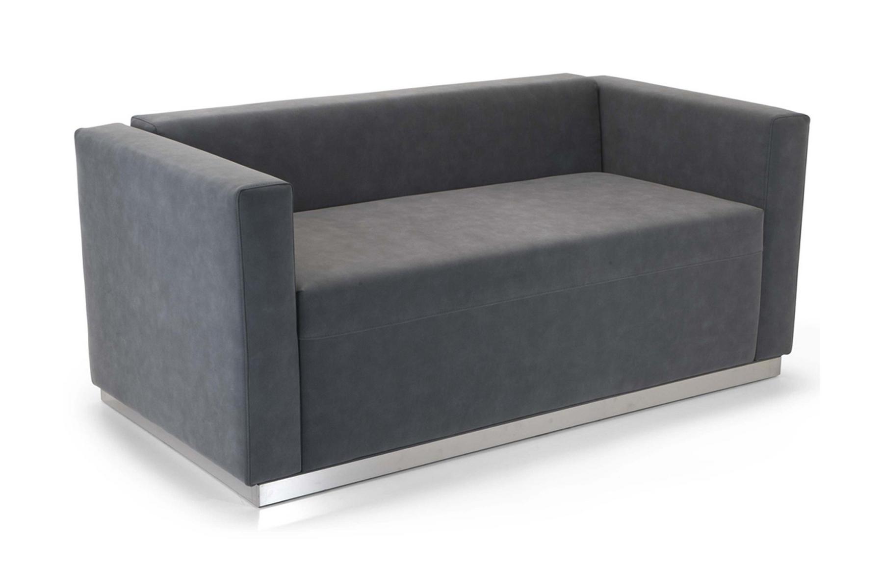 2 seater leather sofa | Quincy by Domingo salotti