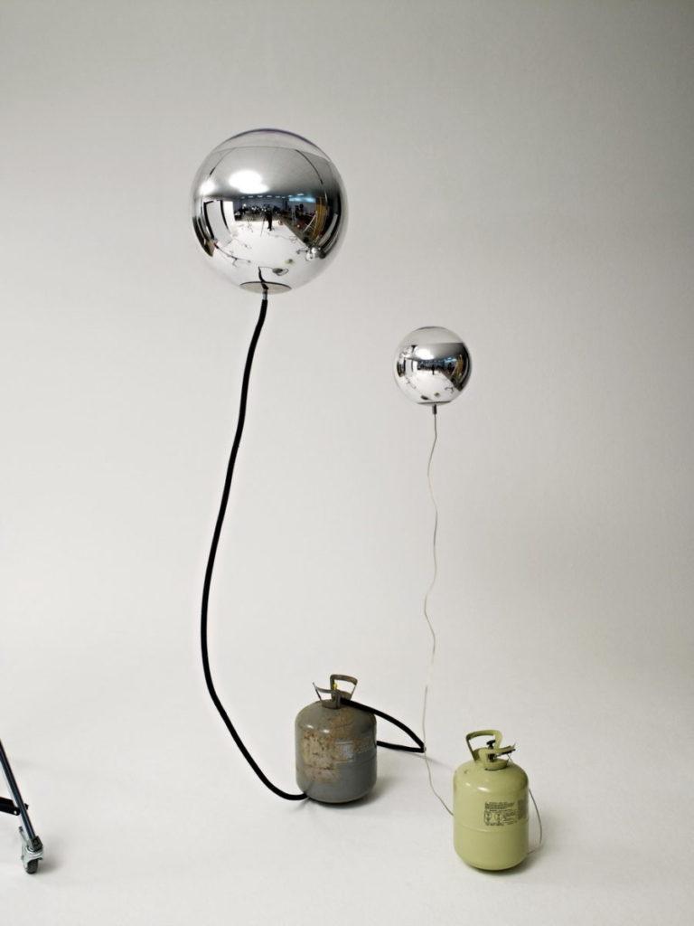 Glass pendant lamp in a contemporary style | Mirror Ball by Tom Dixon