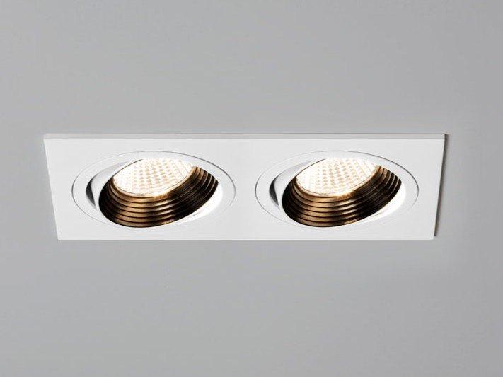 LED adjustable recessed steel spotlight | Aprilia Twin by Astro lighting
