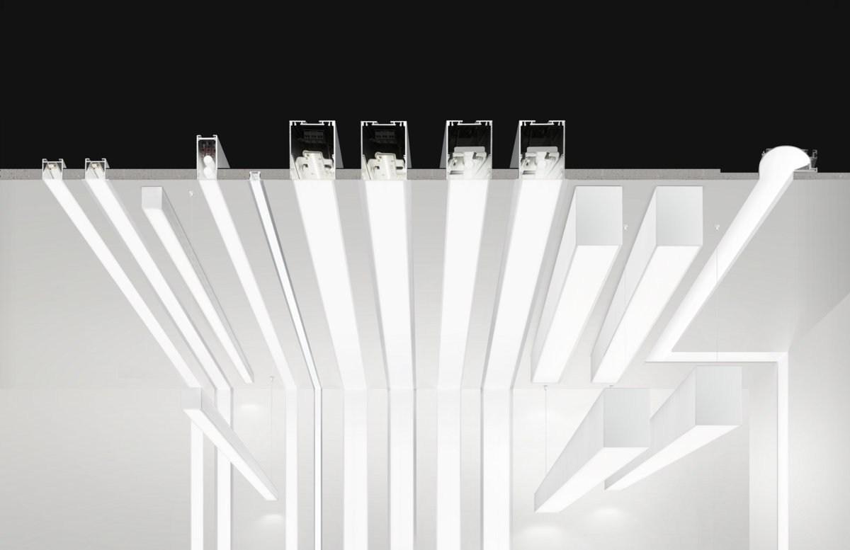 LED extruded aluminium pendant lamp | Nolita Out by Panzeri