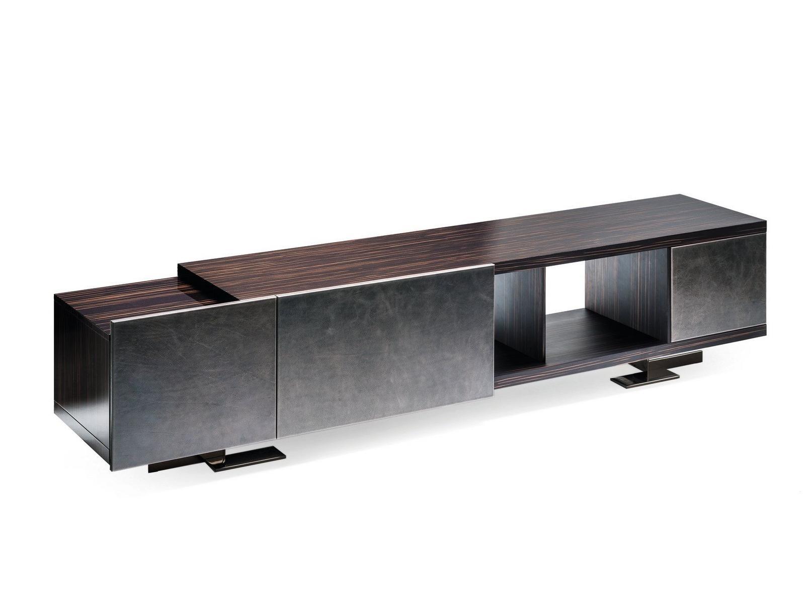 Sucupira sideboard with sliding doors | Endor by Arketipo