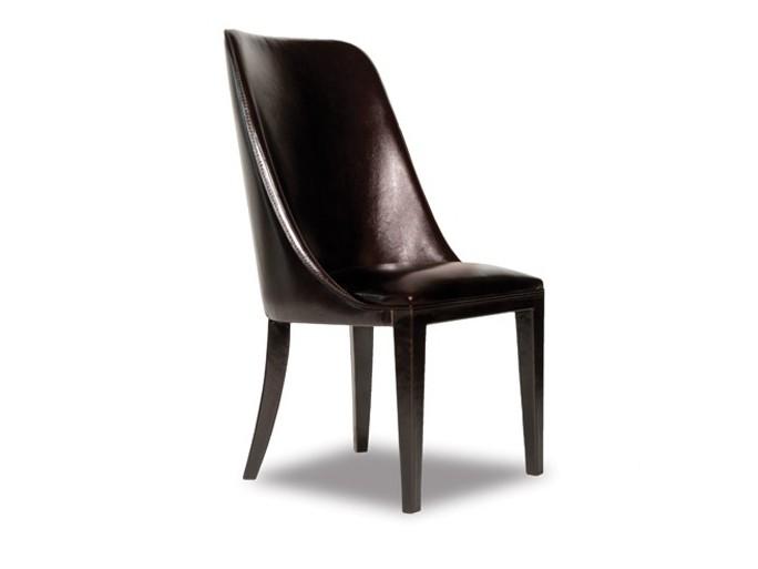 Upholstered leather chair | Decor by Baxter