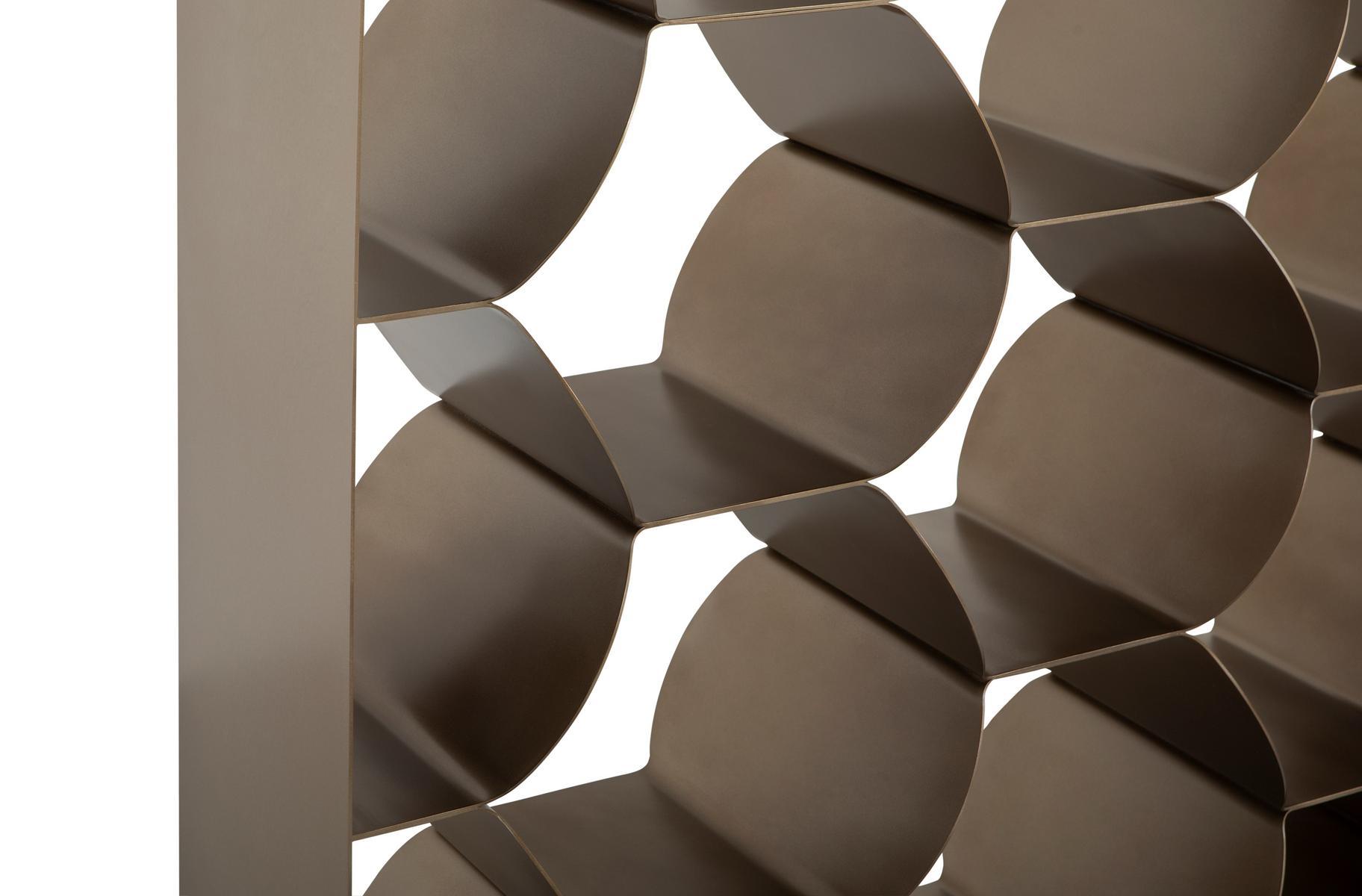 Open steel bookcase | Honey by Tonin Casa