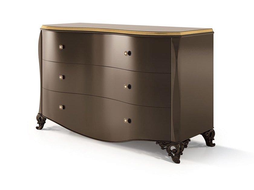 Wooden chest of drawers | 6121 by Carpanese home